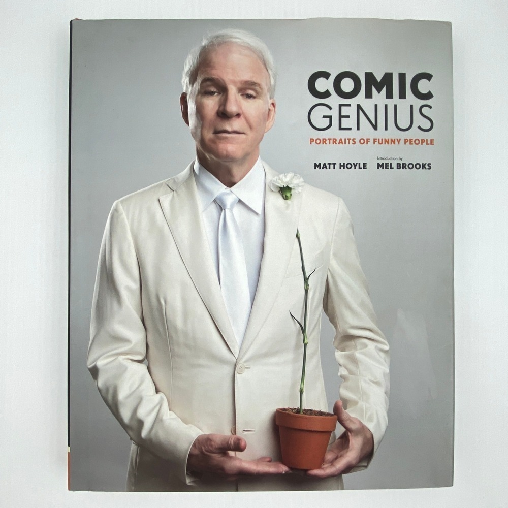 Comic Genius Portraits of Funny People Book Matt Hoyle Hardcover Full Colour